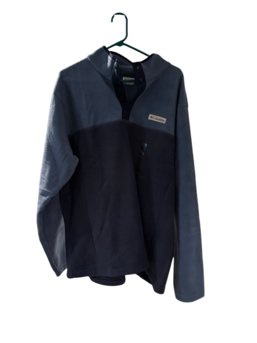 Men's Columbia Steens Mountain Half Snap II Sweater XL Blue Navy